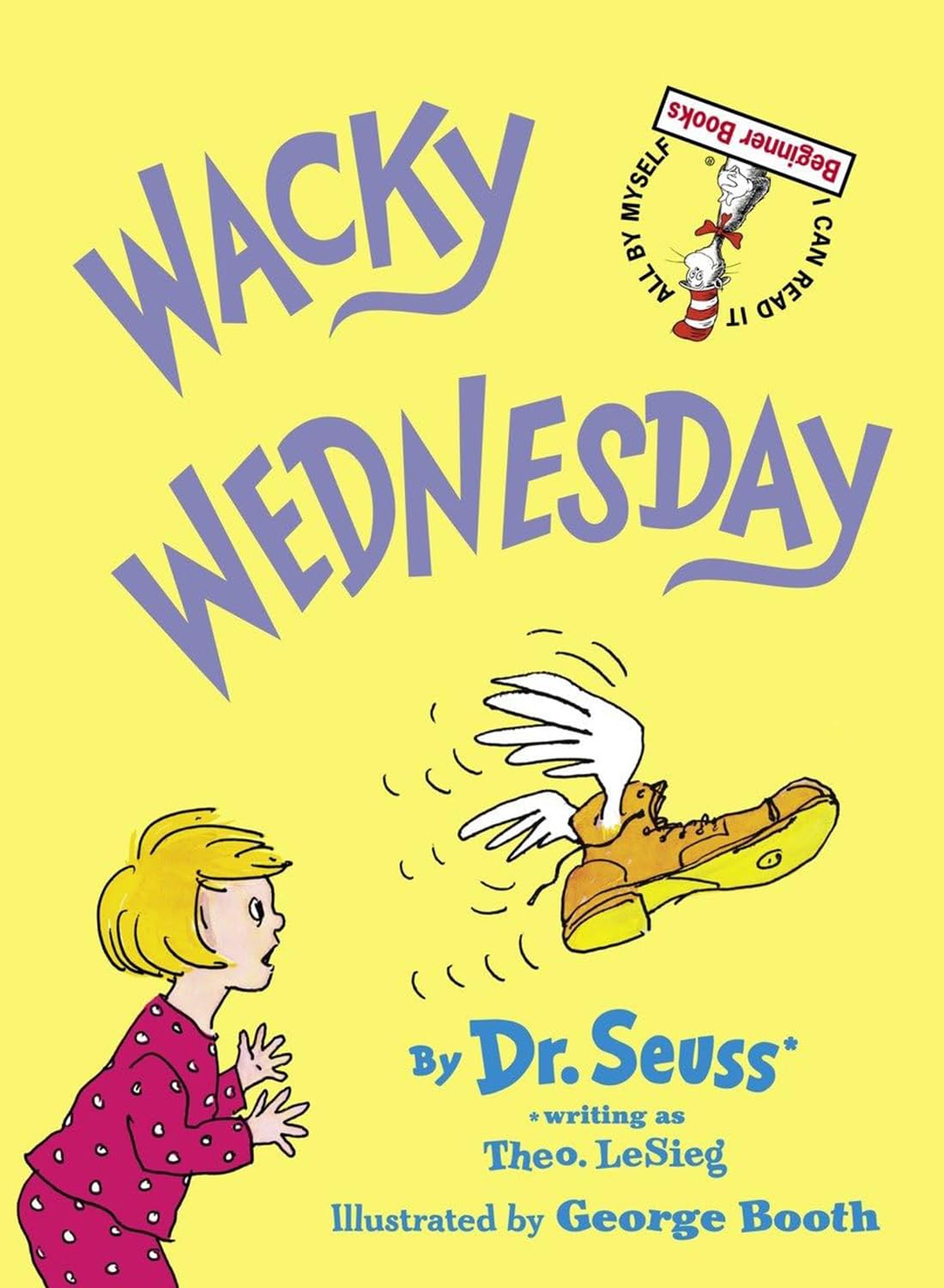 Beginner Books 5 Books Collection Set by Dr. Seuss - There's a Wocket in My Pocket! Wacky Wednesday, Mr. Brown Can Moo! Can You? Ten Apples Up on Top! I Can Read with My Eyes Shut