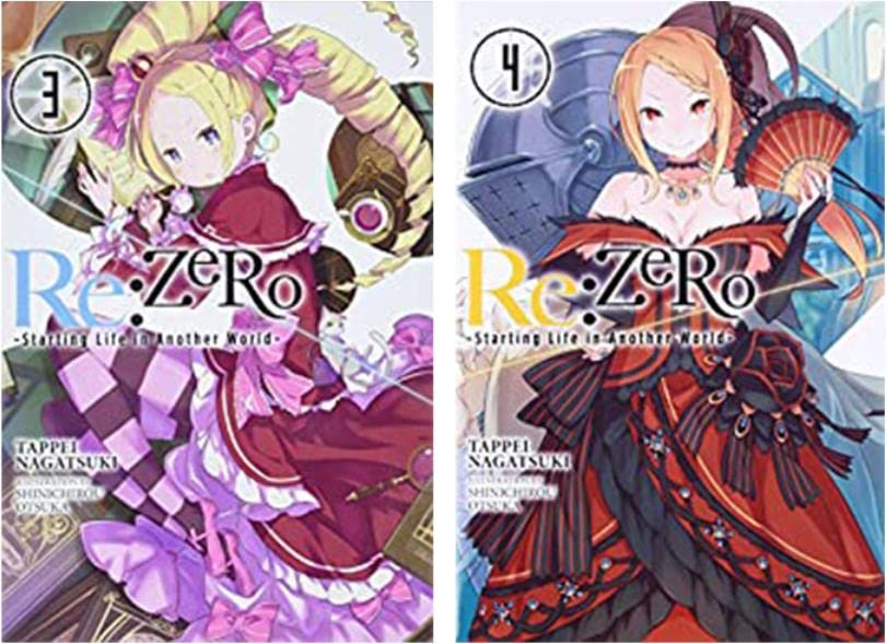 Re:ZERO -Starting Life in Another World- Vol. 1-10 Light Novel Set by Tappei Nagatsuki
