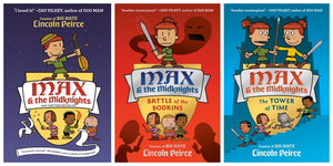 Max & The Midknights Series 3 Books Set