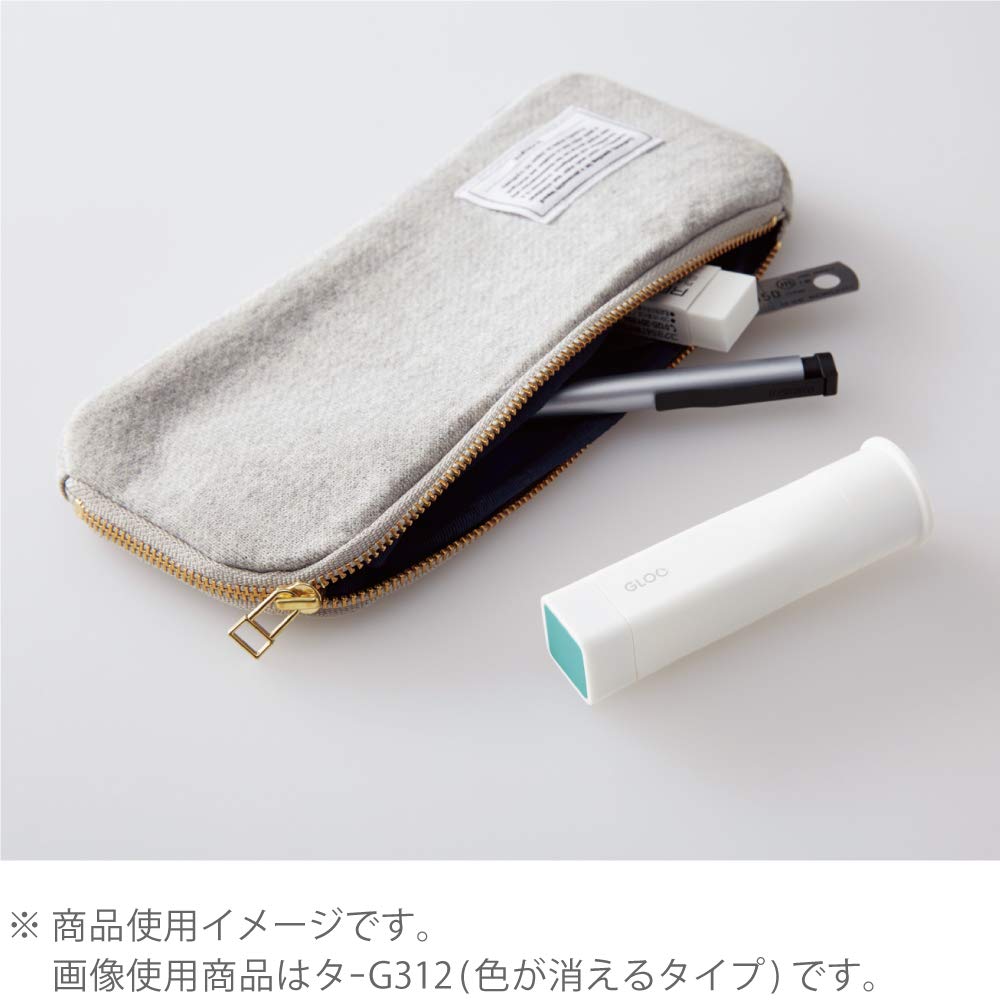 Kokuyo Gloo Square Glue Sticks, Strong Adhesive Sticks for Cardboard or Thicker Paper, Middle Size, 10 Grams, Pack of 3, Japan Import (TA-G302-3P)