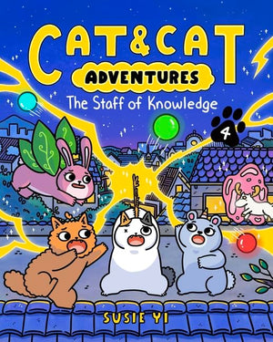 Cat & Cat Adventures Graphic Novel Series 6 Books Set by Susie Yi: Books 1–6