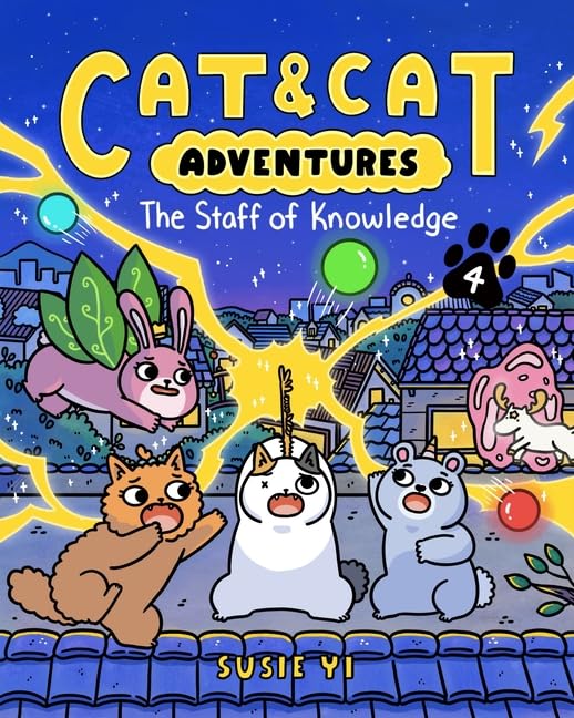 Cat & Cat Adventures Graphic Novel Series 6 Books Set by Susie Yi: Books 1–6