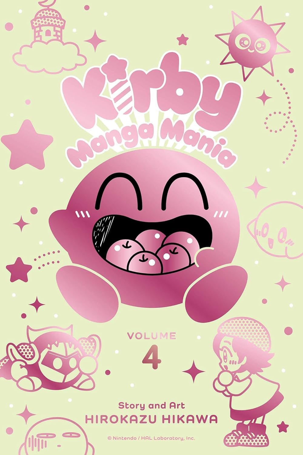 Kirby Manga Mania 6-Book Collection Set Vol 1-6 by Hirokazu Hikawa