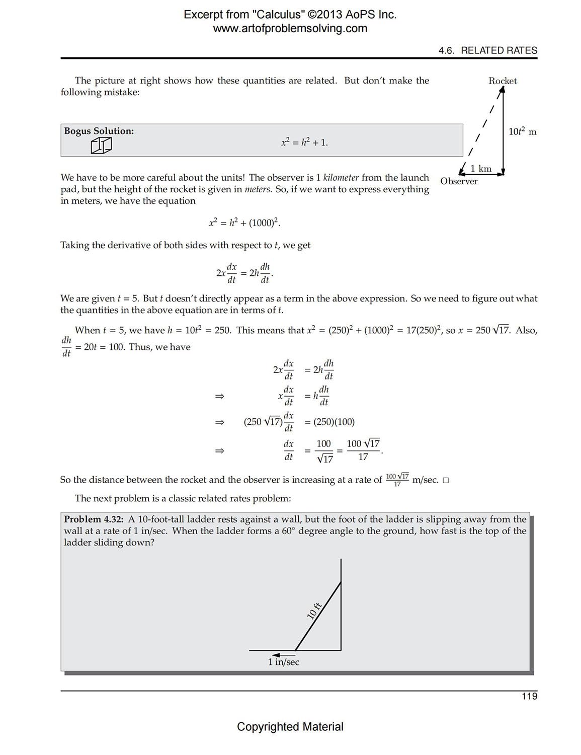 Art of Problem Solving (AoPS) Series, Calculus 2 Books Set of Text and Solution by David Patrick