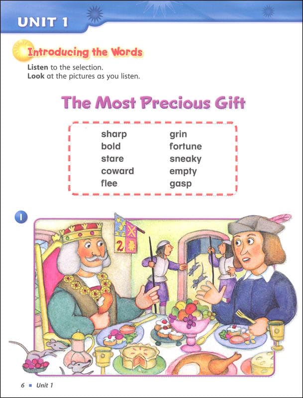 Vocabulary Workshop Enriched Red Level Student Edition, Grade 1 | Vocabulary Workbook | Early Elementary English Language Arts