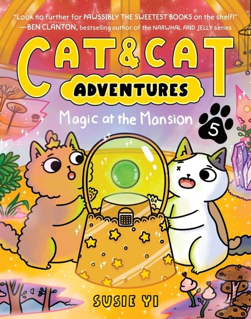 Cat & Cat Adventures Graphic Novel Series 6 Books Set by Susie Yi: Books 1–6