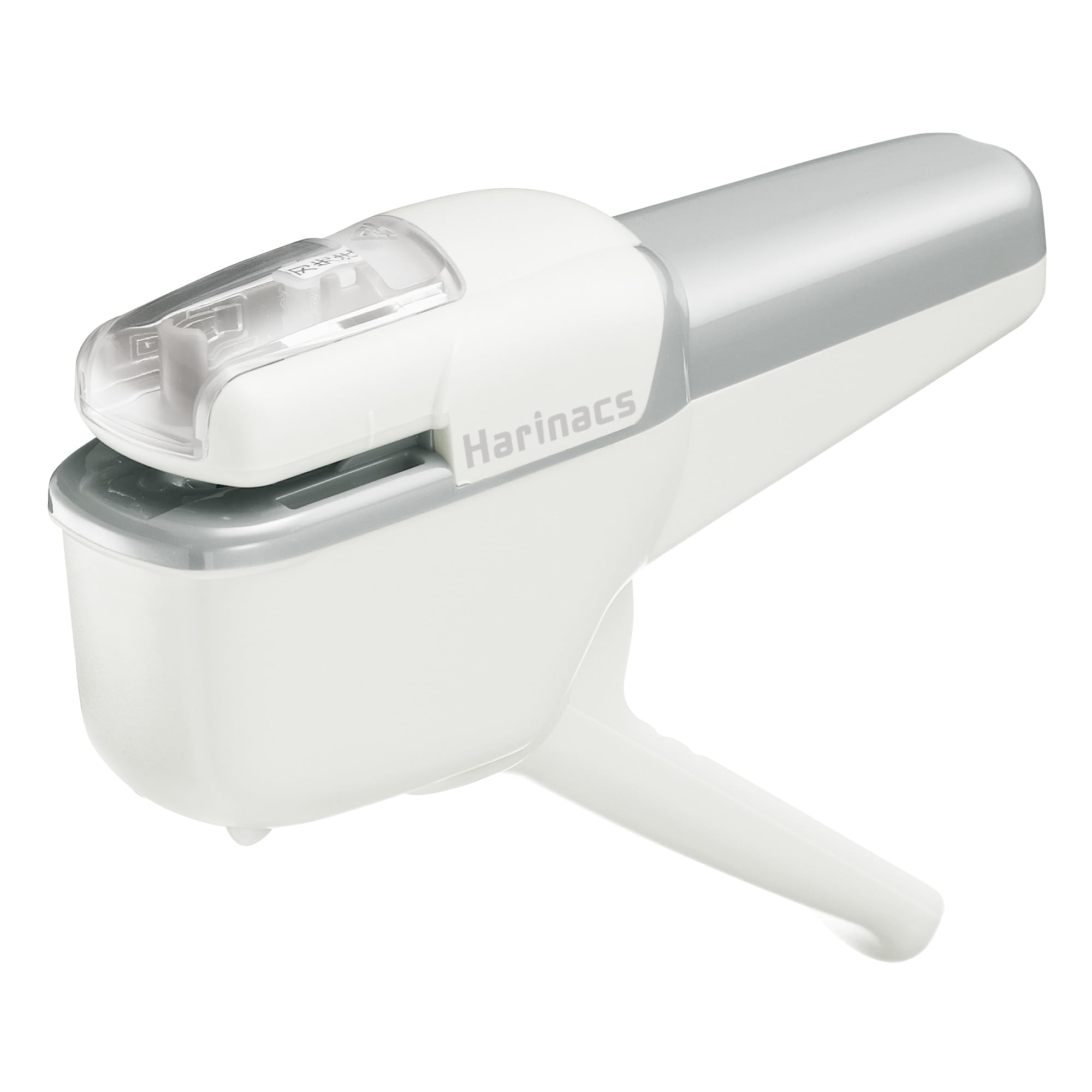 Kokuyo Stapleless Stapler, Harinacs Handheld Staple-Free, Up to 10 Sheets No Staple Binding, Portable Compact Holeless Stapler, Pale White, Japan Import (SLN-MSH110PW)
