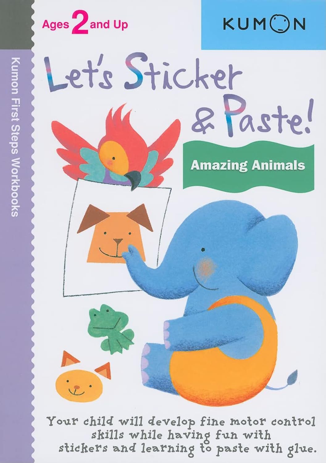 Kumon First Steps Workbooks Set of 6 Books for Ages 2 and Up by Kumon Publishing
