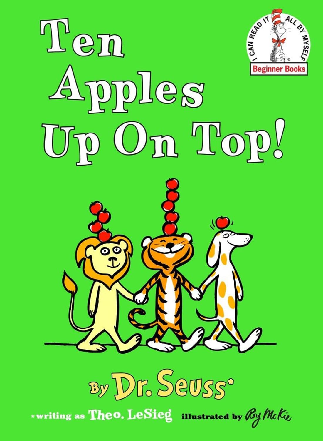 Beginner Books 5 Books Collection Set by Dr. Seuss - There's a Wocket in My Pocket! Wacky Wednesday, Mr. Brown Can Moo! Can You? Ten Apples Up on Top! I Can Read with My Eyes Shut