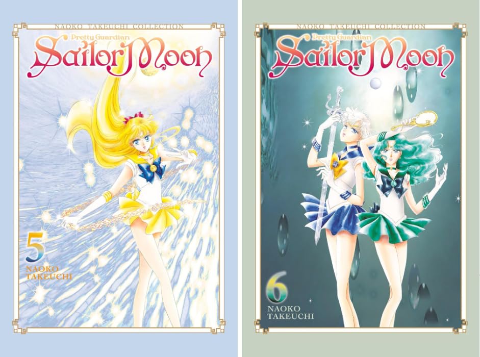 Sailor Moon Manga Series Vol. 1–10 Collection Set (10 Books) by Naoko Takeuchi