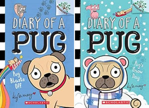 Diary of a Pug Series, 15 Books Collection Set by by Kyla May