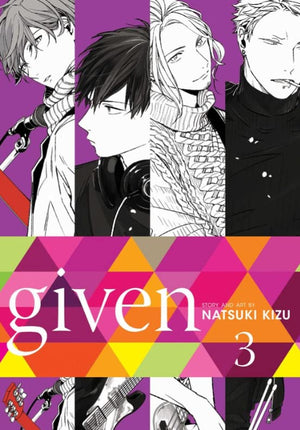 Given Manga Set, Volumes 1-7