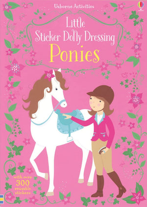 Little Sticker Dolly Dressing 6 books collection set for kids (Ponies, Faires, Costume Parade, Kittens, Ballerinas, Mermaids)