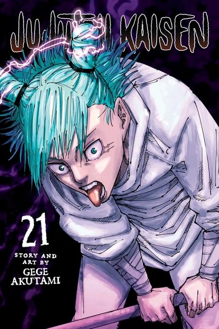 Jujutsu Kaisen Manga Series Vol. 21-25, 5 Books Collection Set by Gege Akutami
