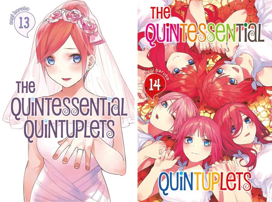 The Quintessential Quintuplets Collection Set 1-14 by Negi Haruba