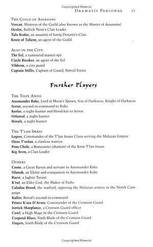Steven Erikson 10 Books Collection Set (Vol. 1-10) (The Malazan Book of the Fallen)