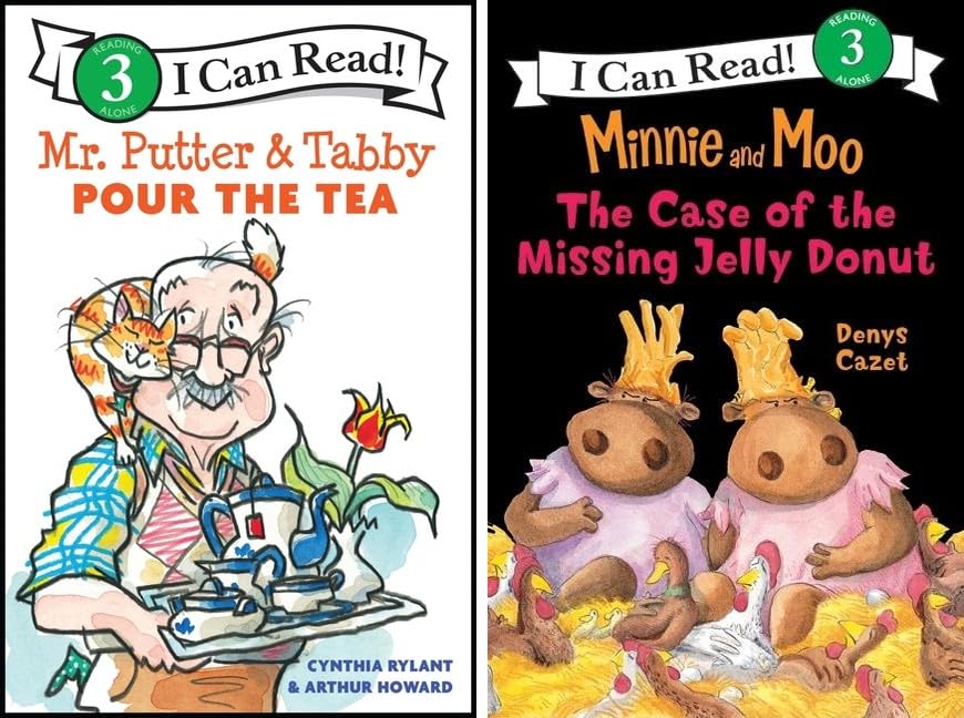 I Can Read Series Level 3: 10-Book Collection Set, It's Christmas!: A Christmas Holiday Book for Kids, Mr. Putter & Tabby Bake the Cake, The Night of the Living Bed & More