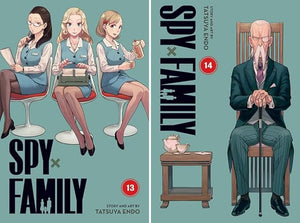 Spy x Family Series Vol. 1-15. Set of 15 Books by Tatsuya Endo