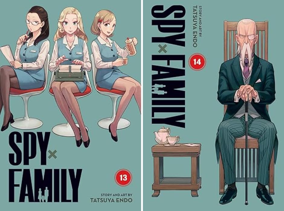 Spy x Family Series Vol. 1-15. Set of 15 Books by Tatsuya Endo