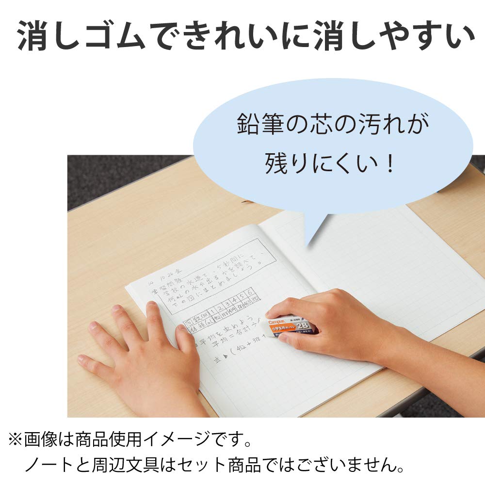 KOKUYO Campus Notebook, Easy Erasing, Semi-B5, 5mm(0.2in) Grid Ruled, 0.4 inch (10 mm) Solid Line, 30 Sheets, Pack of 5, 5 Colors, Japan Import (NO-30S10-5X5)
