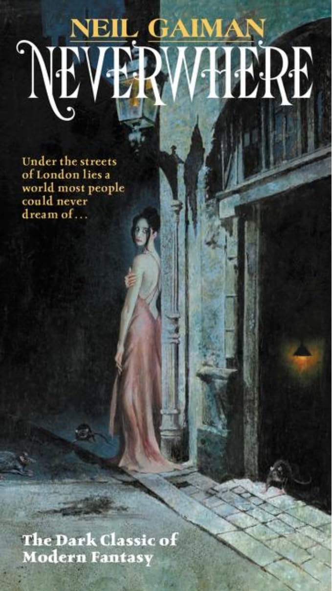 Neil Gaiman 4 Books Collection Set (Neverwhere, Stardust, Anansi Boys, American Gods)
