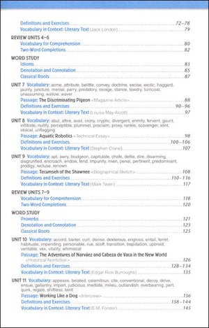 Vocabulary Workshop Enriched Level C Student Edition, Grade 8 | Vocabulary Workbook | English Language Arts