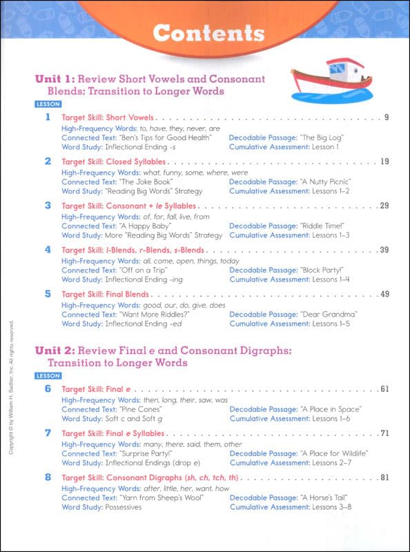 From Phonics to Reading Level B Student Edition, Grade 2 | Phonics & Reading Workbook | English Language Arts Learning Book
