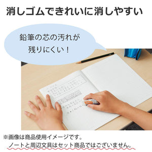 KOKUYO Campus Notebook, Easy Erasing, Semi-B5, 5mm(0.2in) Grid Ruled, 0.4 inch (10 mm) Solid Line, 30 Sheets, Pack of 5, Blue Colors, Japan Import (NO-30S10-5X5B)