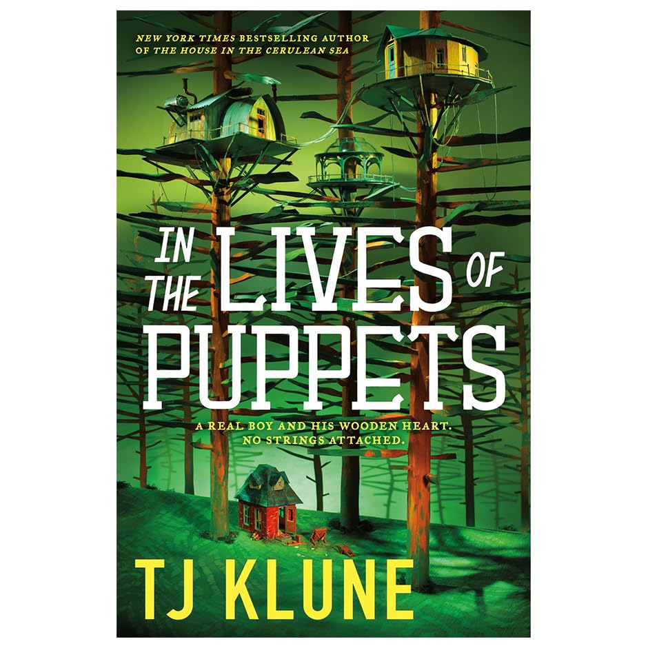 TJ Klune's Best Science Fiction & Fantasy Collection 3-Book Set: in the Lives of Puppets (Hardcover), under the Whispering Door (Paperback), House in the Cerulean Sea (Paperback)
