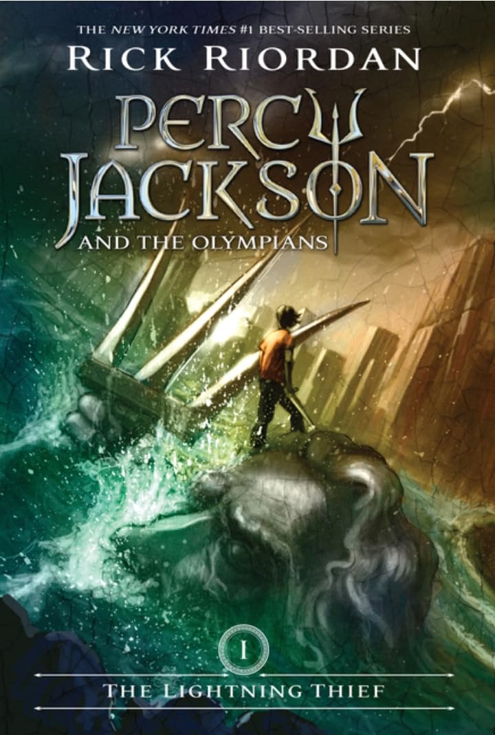 Rick Riordan PERCY JACKSON & THE OLYMPIANS Series Set Book 1-5