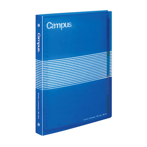 KOKUYO Campus B5 Slide Binder Notebook with 5 Tab Dividers, PP Cover, 26 Hole, 100 Sheets Capacity, Blue, Japan Import (RU-P334NB)