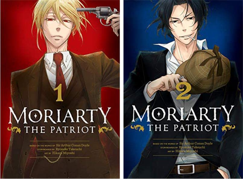Moriarty the Patriot 10-book Manga Set Vol. 1-10