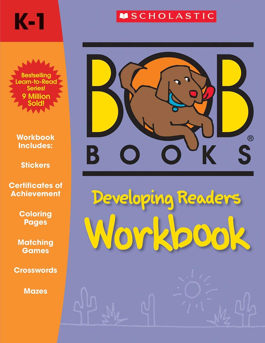 Bob Books Workbook Set | 3 Pack | Beginning, Emerging, Developing Readers