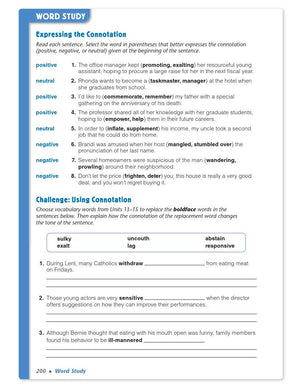 Vocabulary Workshop Level A (Grade 6) Paperback â€“ 2013