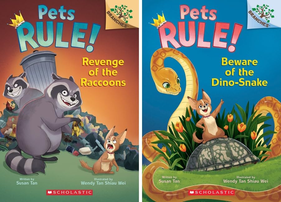 Pets Rule! Collection (8 Paperback Books) - My Kingdom of Darkness, Poodle of Doom, Kittens Are Monsters, Rise of the Goldfish, Invasion of the Pugs, Night of the Chipmunk & More