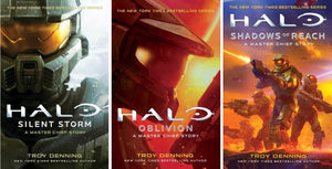 Halo: A Master Chief Story Series 3 Books Collection Set by Troy Denning – Silent Storm, Oblivion & Shadows of Reach