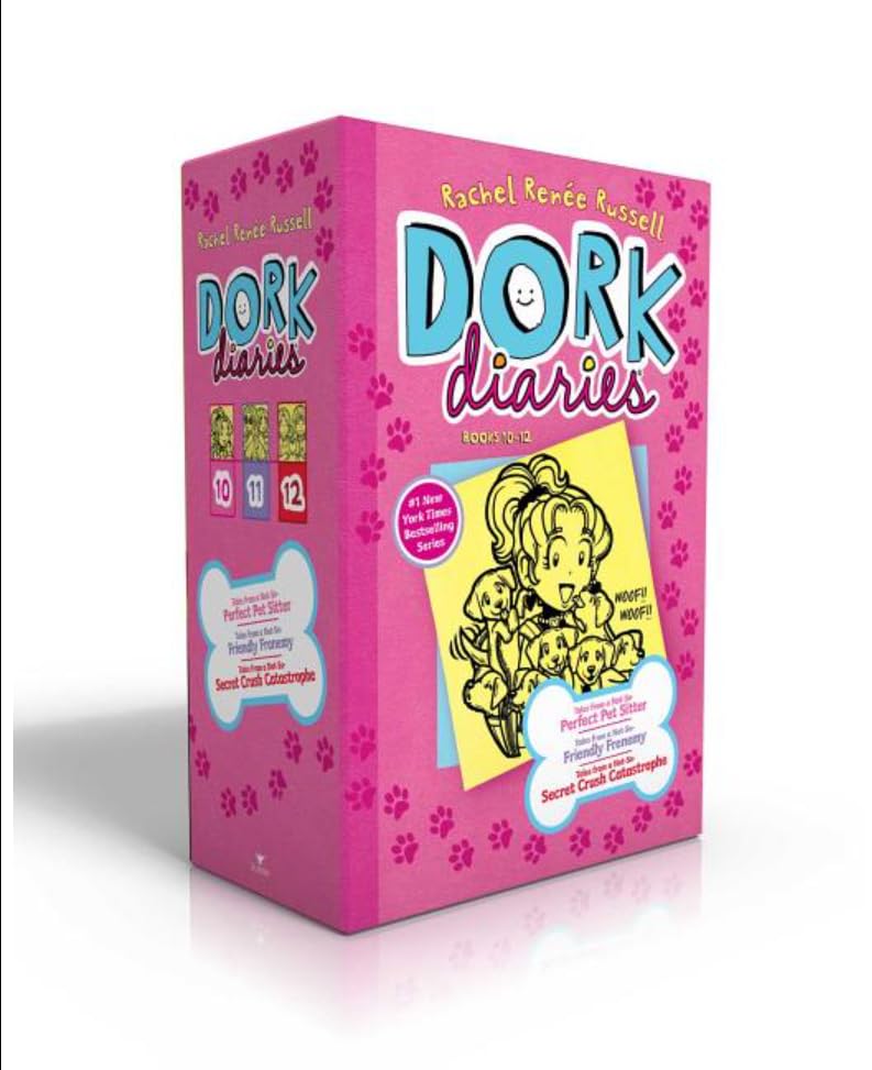 Dork Diaries Series #10-16, Collection Set 7 Books, by Rachel Renée Russell, Hardcover