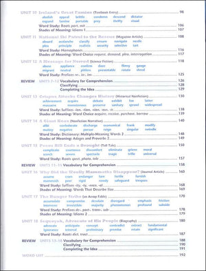 Vocabulary Workshop Enriched Blue Level Student Edition, Grade 5 | Vocabulary Workbook | Upper Elementary English Language Arts