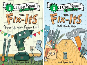 I Can Read Comics Series Level 3: 10-Book Collection Set, Cool Buds: To the Rescue!, Treasure Map!, Iris and Walter, Field Trip, The Fix-Its, Long Way Westward, Weather Poems & More