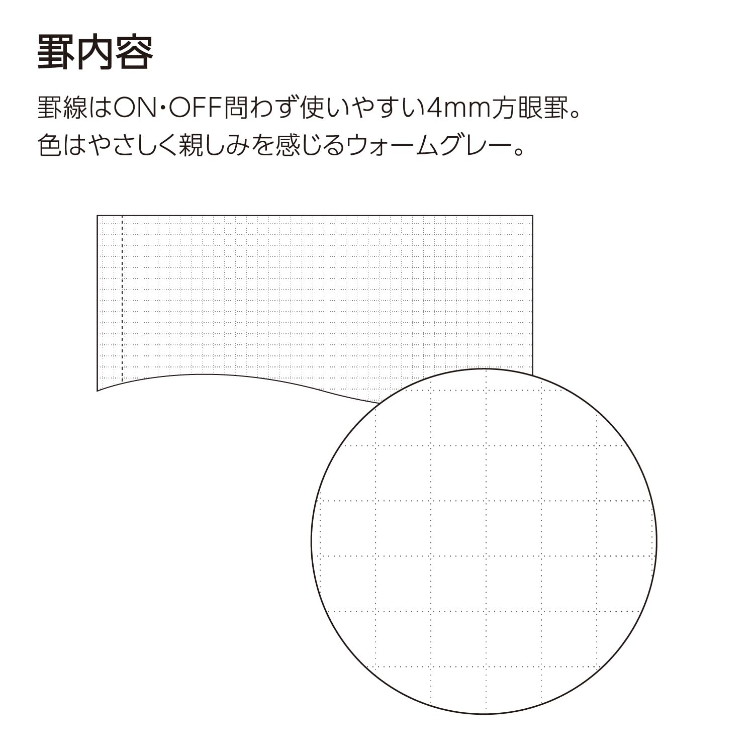 KOKUYO Graph Journal Notebook, Sooofa 7.2'' x 5.5'' Soft Ring Notebook for Women 4mm Grid Ruled, 80 Perforated Sheets, Black, B6 Notebook for Work Journals for Writing. Japan Import (S-SE748S4-D)