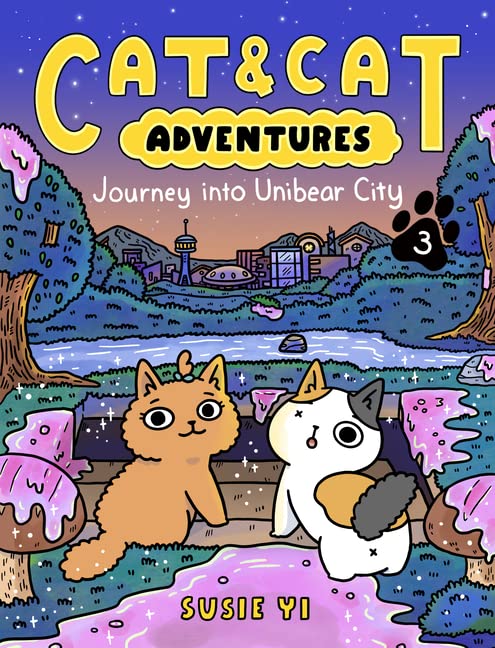 Cat & Cat Adventures Graphic Novel Series 6 Books Set by Susie Yi: Books 1–6