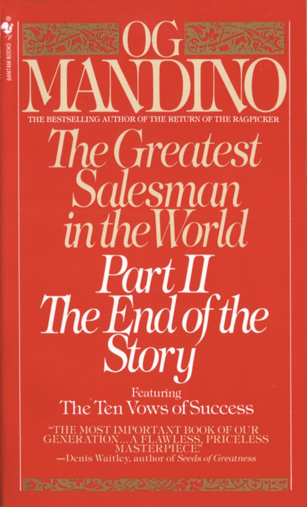 The Greatest Salesman in the World Part II - The End of the Story AND The Greatest Salesman in the World (TWO BOOKS SOLD AS A SET)