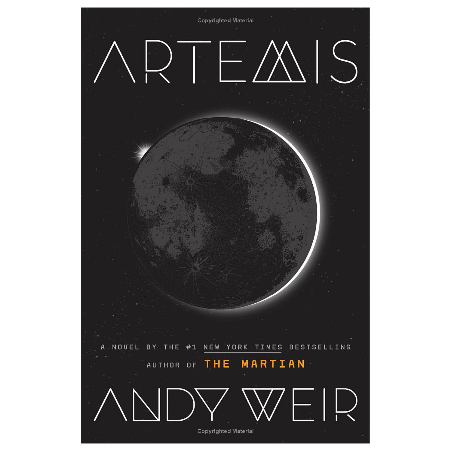 Andy Weir's 3-Book Collection Set (Project Hail Mary, Artemis, the Martian)