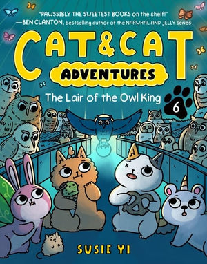 Cat & Cat Adventures Graphic Novel Series 6 Books Set by Susie Yi: Books 1–6