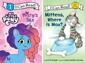 My Little Pony & Mittens My First I Can Read Collection 10 Books Set: 5 Magical Tales, Pony Life, Misty’s Tale, Mittens Series + Biscuit Loves the Library, Early Reading Books for Kids
