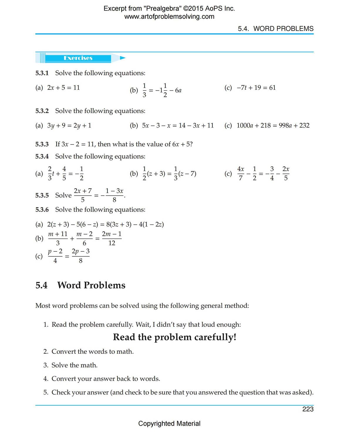 Art of Problem Solving Series Prealgebra 2 Books Set (Textbook and Solutions Manual) by Richard Rusczyk, David Patrick and Ravi Boppana