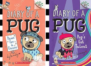 Diary of a Pug Series, 15 Books Collection Set by by Kyla May