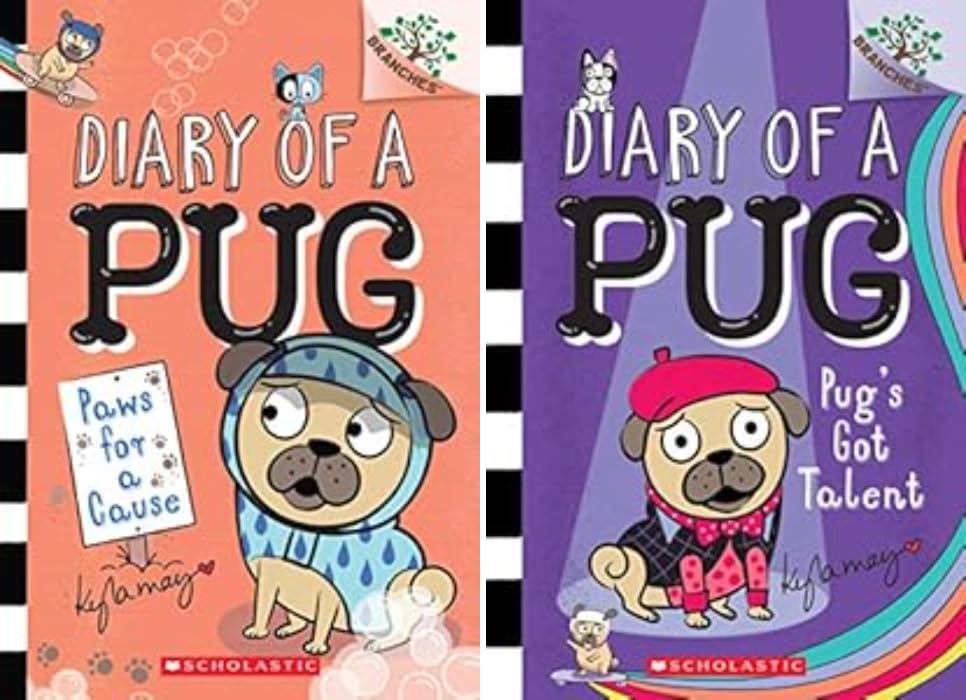 Diary of a Pug Series, 15 Books Collection Set by by Kyla May
