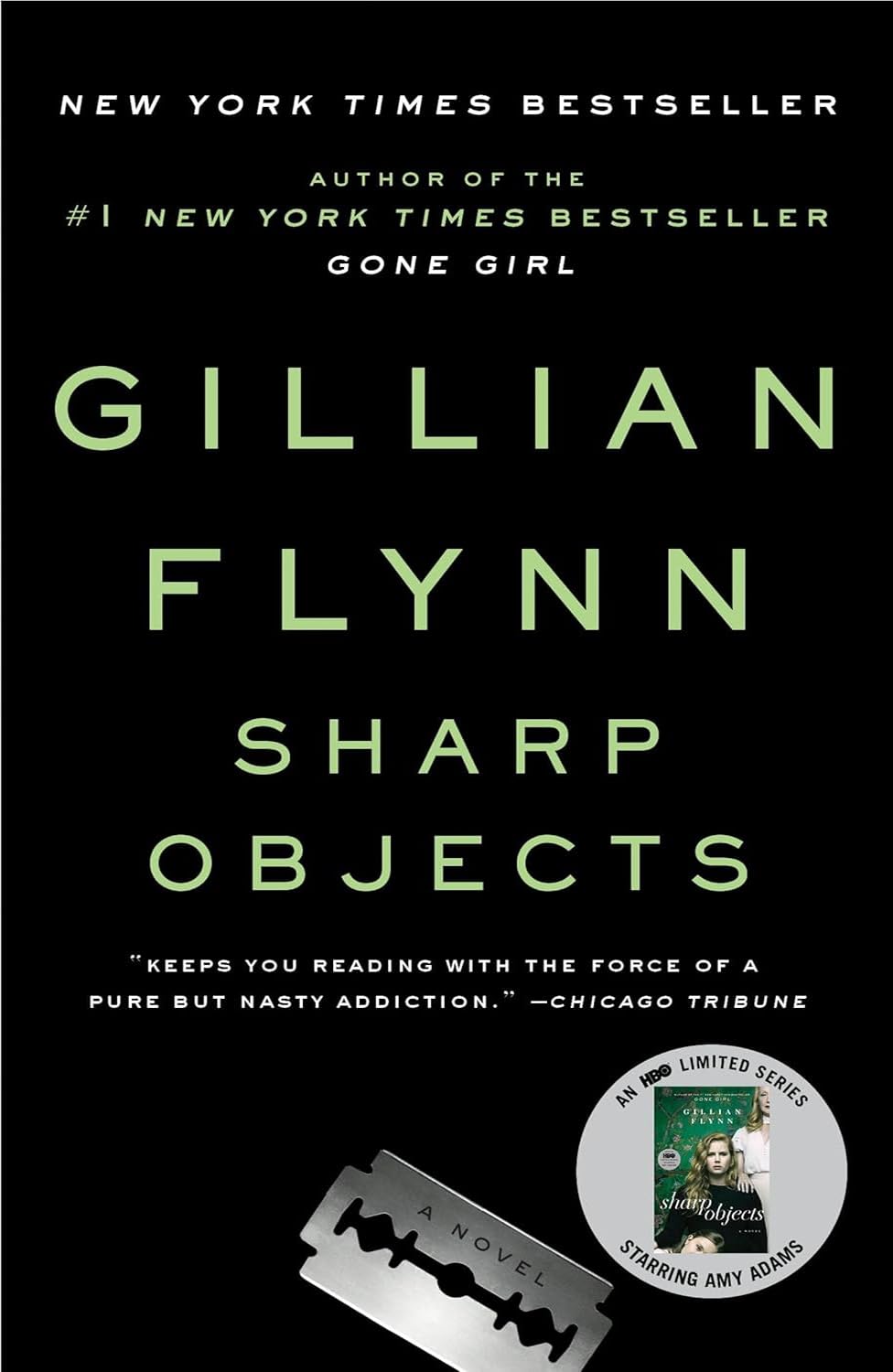 Gillian Flynn 3-Book Thriller Collection, Sharp Objects, Dark Places, Gone Girl