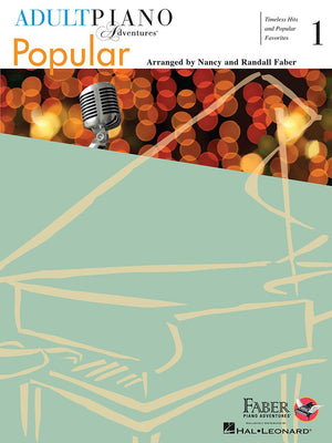 Faber Adult Piano Adventures Books 1 Set (4 Books): All-In-One Piano Course Book 1, Popular 1, Christmas 1, Classics 1